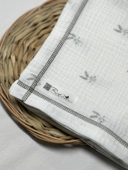 Муслиновая пеленка Букет Нежности 90*130 (+/-5см)