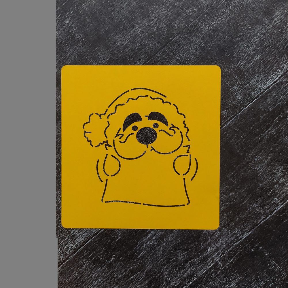 Дед Мороз №17 с табличкой