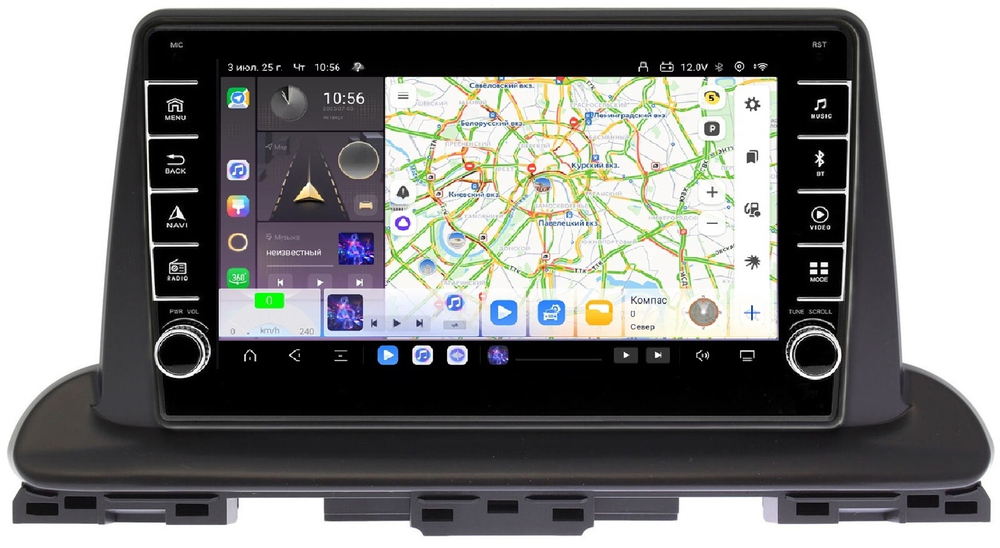 Магнитола для KIA Cerato 4 2018+ - Carmedia OL-9760 (кнопки и крутилки) Android 13, TS20, 6+128Гб, CarPlay, 4G SIM-слот