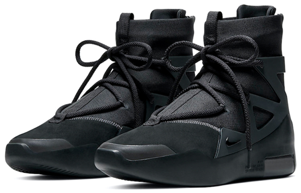 Кроссовки Fear Of God X Nike Air Fear Of God 1 Triple Black