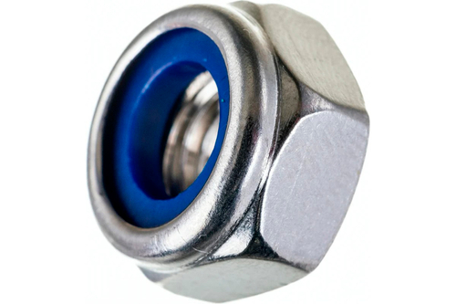 М10 Гайка со стоп. кольцом нерж. А2 DIN985 (30 шт.)