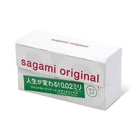 Ультратонкие презервативы Sagami Original 0.02 12шт