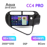 Teyes CC4 Pro 9"для Toyota Aqua 2018-2021