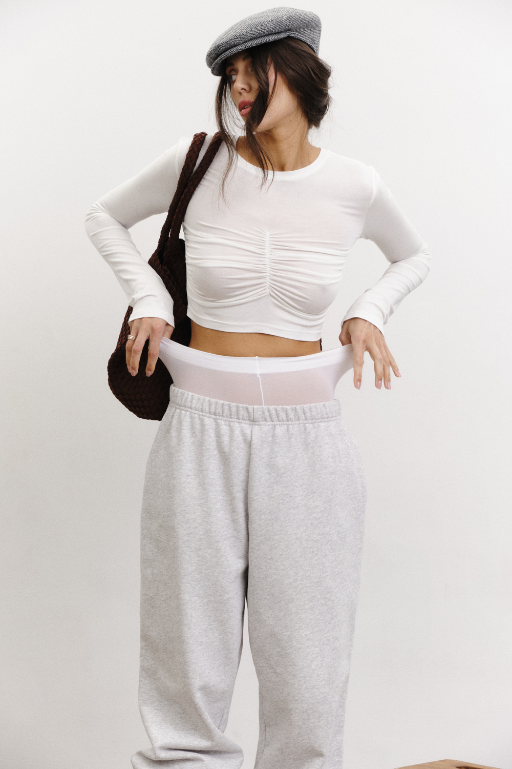 Джоггеры FIZRUK | Серый меланж