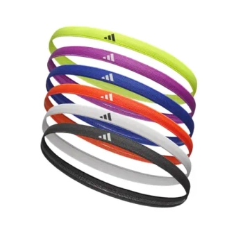 Band Adidas Hairband 6P - black/white/red/purple/blue/yellow