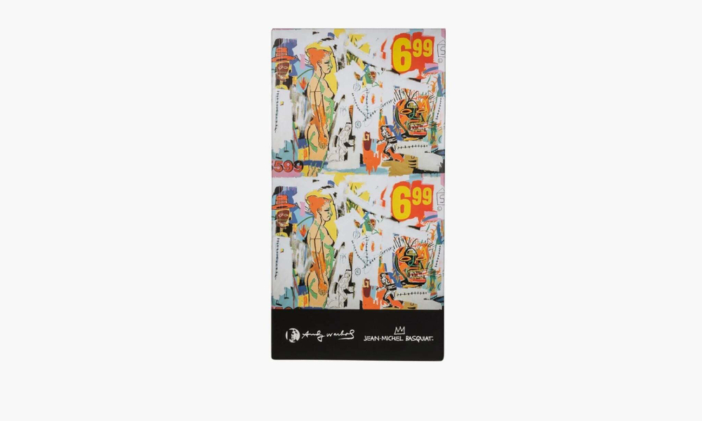 Bearbrick Andy Warhol X Jean Michel Basquiat #4 "1000%"