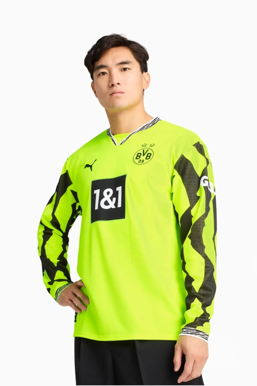 Футболка Puma Borussia Dortmund 24/25 Home Anniversary Culture LS - желтый