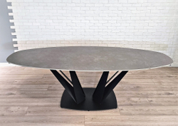 Стол обеденный раскладной овальный F525