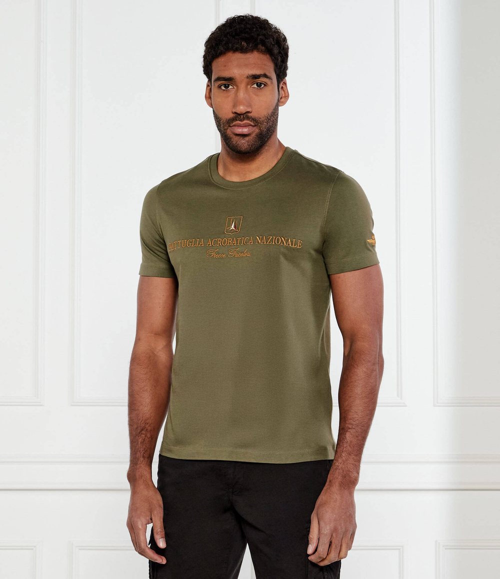 Футболка Aeronautica Militare - оливковый(TS2410J592)