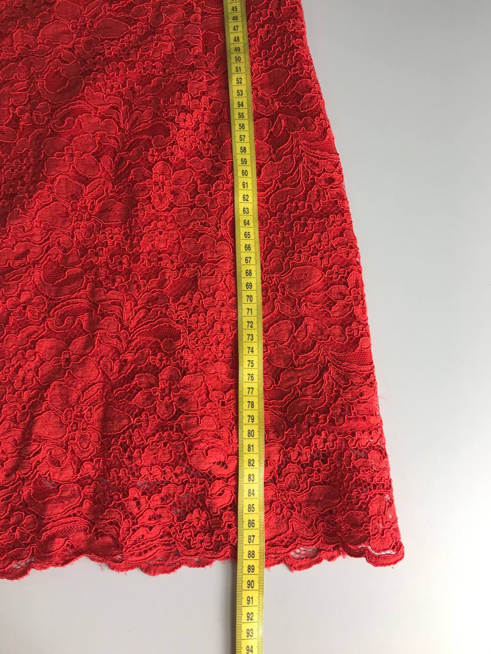 Платье Oodji ажурное, визуально на 42 размер