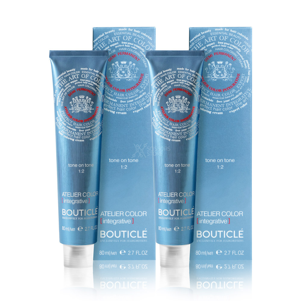 Полуперманентный краситель для тонирования волос Bouticle Atelier Color Intergative