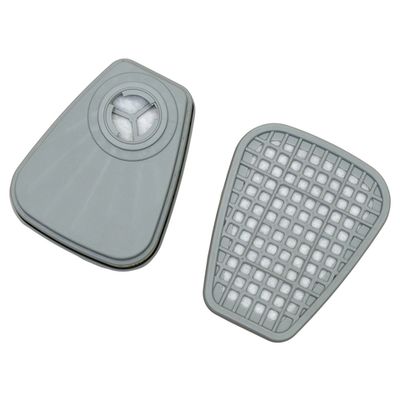 MK 089-6057 Фильтр для маски, класс A1B1E1 противогазовый угольный, 2 шт