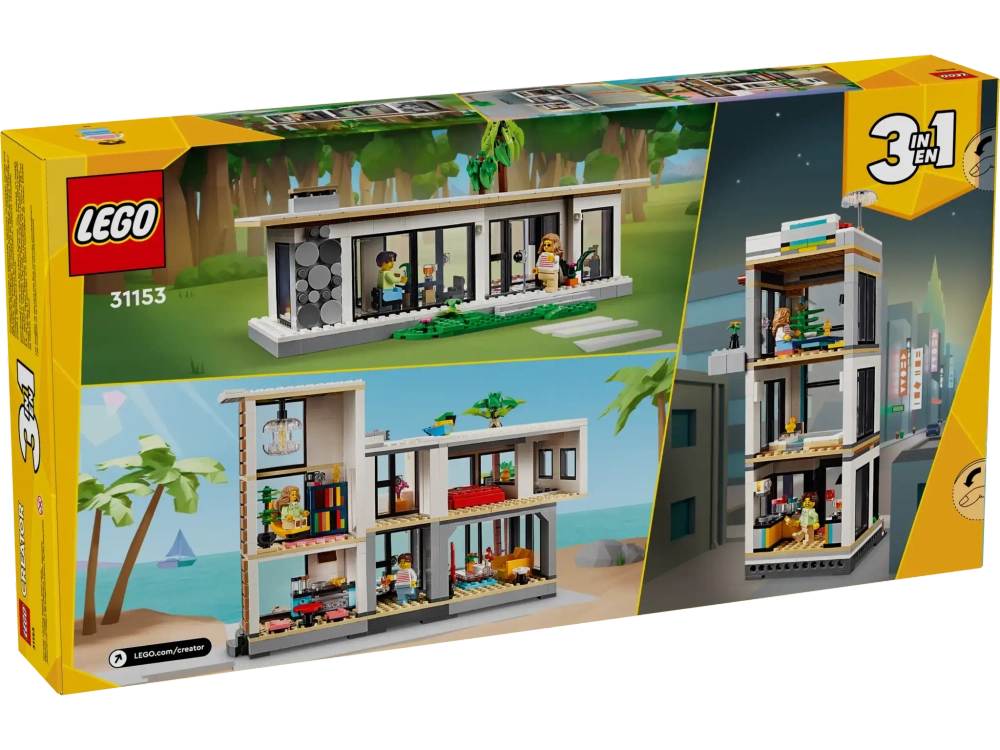 Конструктор LEGO Creator 3in1 31153 Современный дом