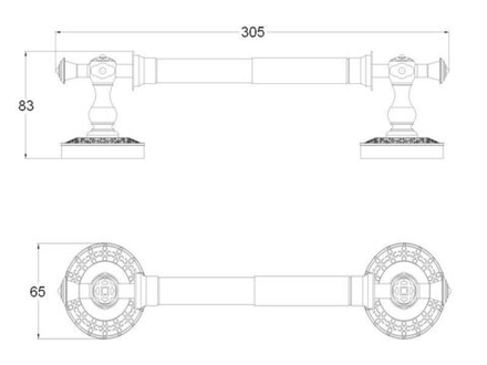 Zorg Antic AZR-07 BR Бумагодержатель