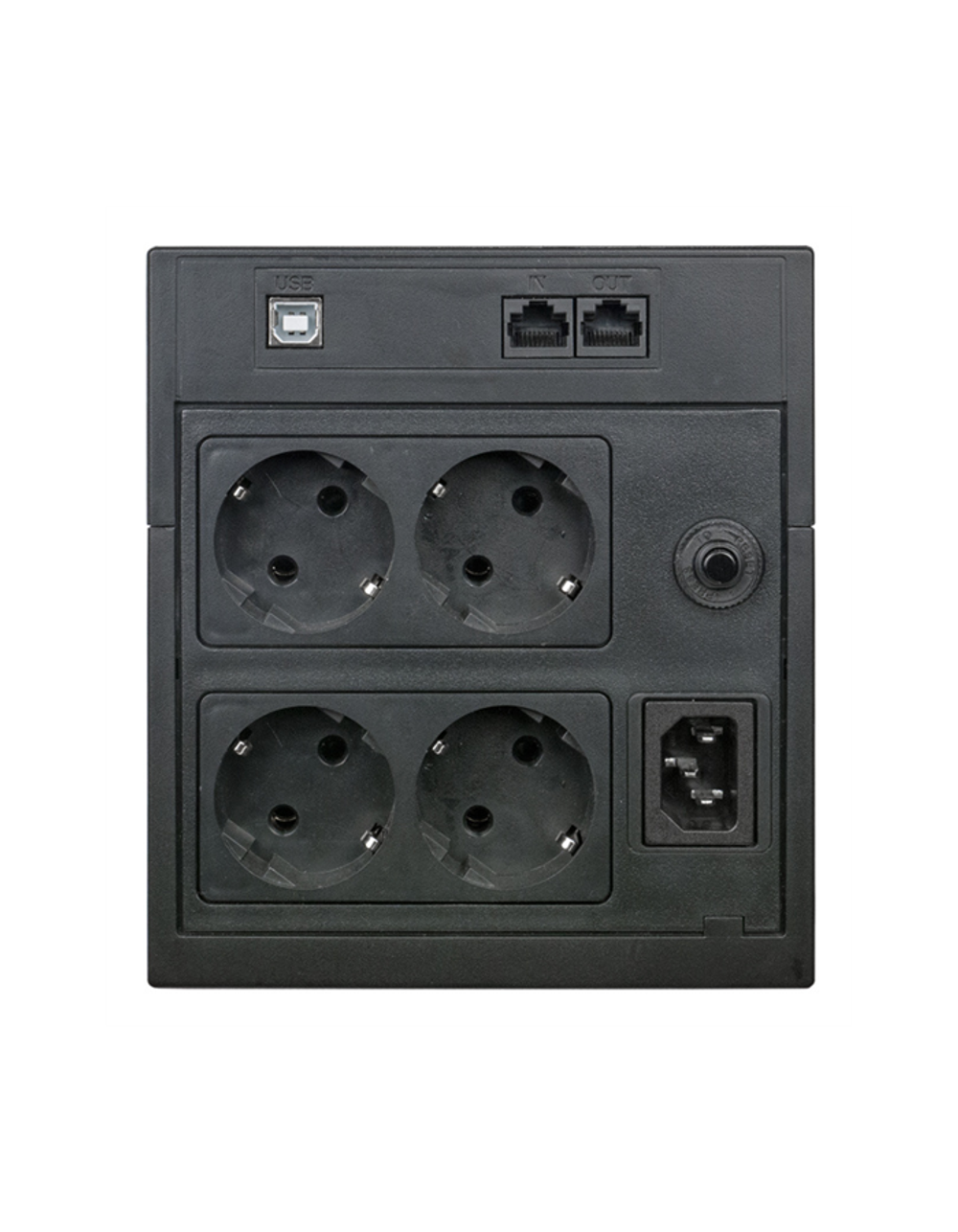 Источник бесперебойного питания Powercom Raptor, Line-Interactive, 2000VA/1200W, Tower, 4xSchuko, LCD, USB (1107537)