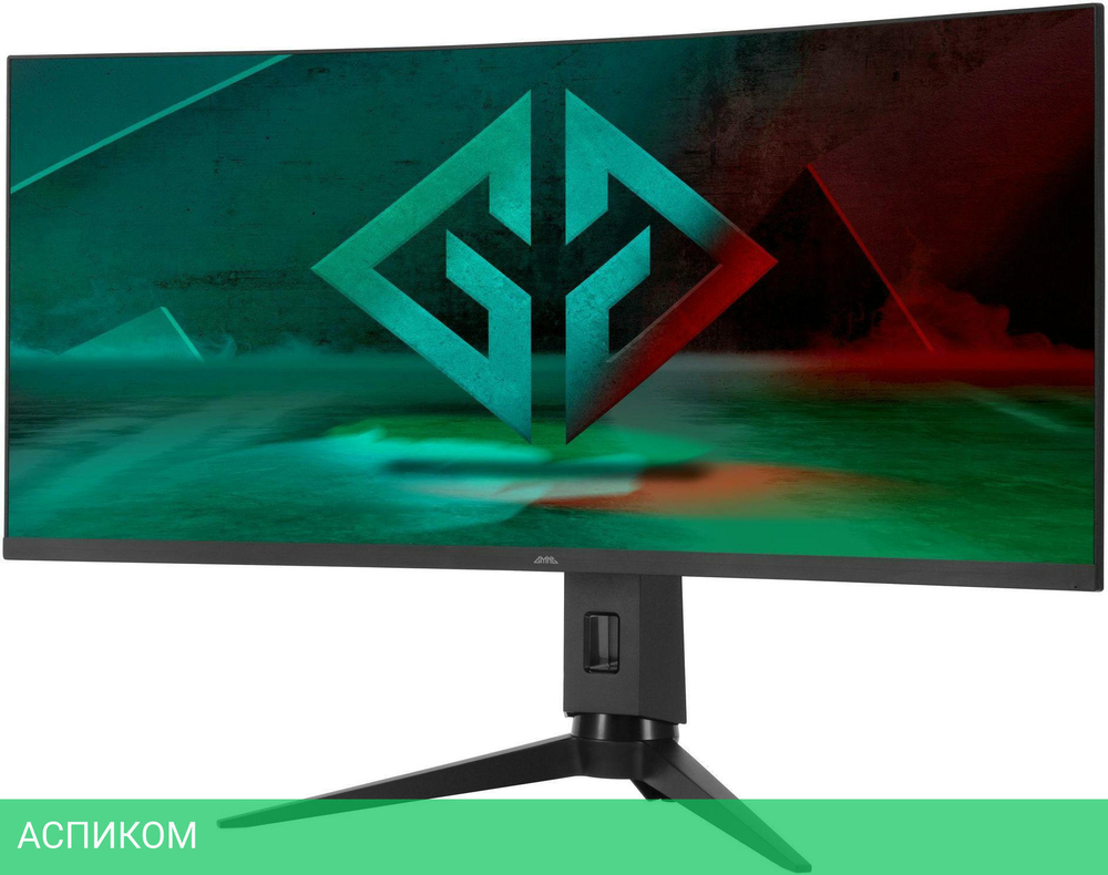 Монитор GMNG Gaming GM-34C11W черный (GM34VG01)