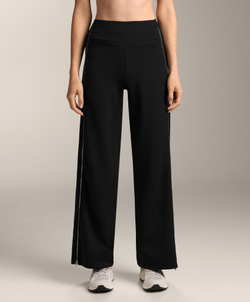 OYSHO Брюки с высокой посадкой, черный