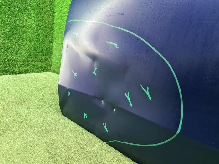 Дверь передняя левая Mercedes GLC C253 (2016-2023)