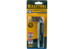 KRAFTOOL  8 шт, Набор коротких имбусовых ключей (27433-1)
