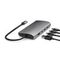 Адаптер Satechi USB-C Multiport Adapter 8K Ethernet V3 (ST-P8KEM) Space Gray