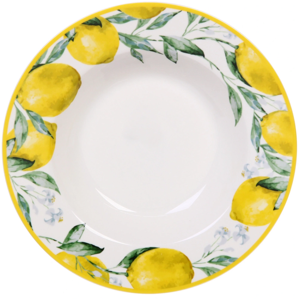 Тарелка керамическая «Limoncello» 22см глубокая