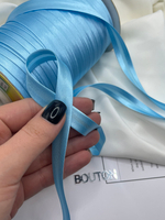 Косая бейка "Gamma" GK-12P 11 - 12 мм №043 голубой