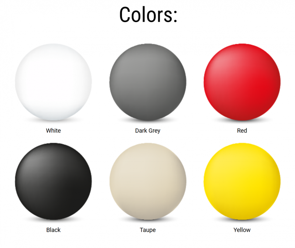 Столик пластиковый журнальный Siesta Contract Sky Lounge Table, черный