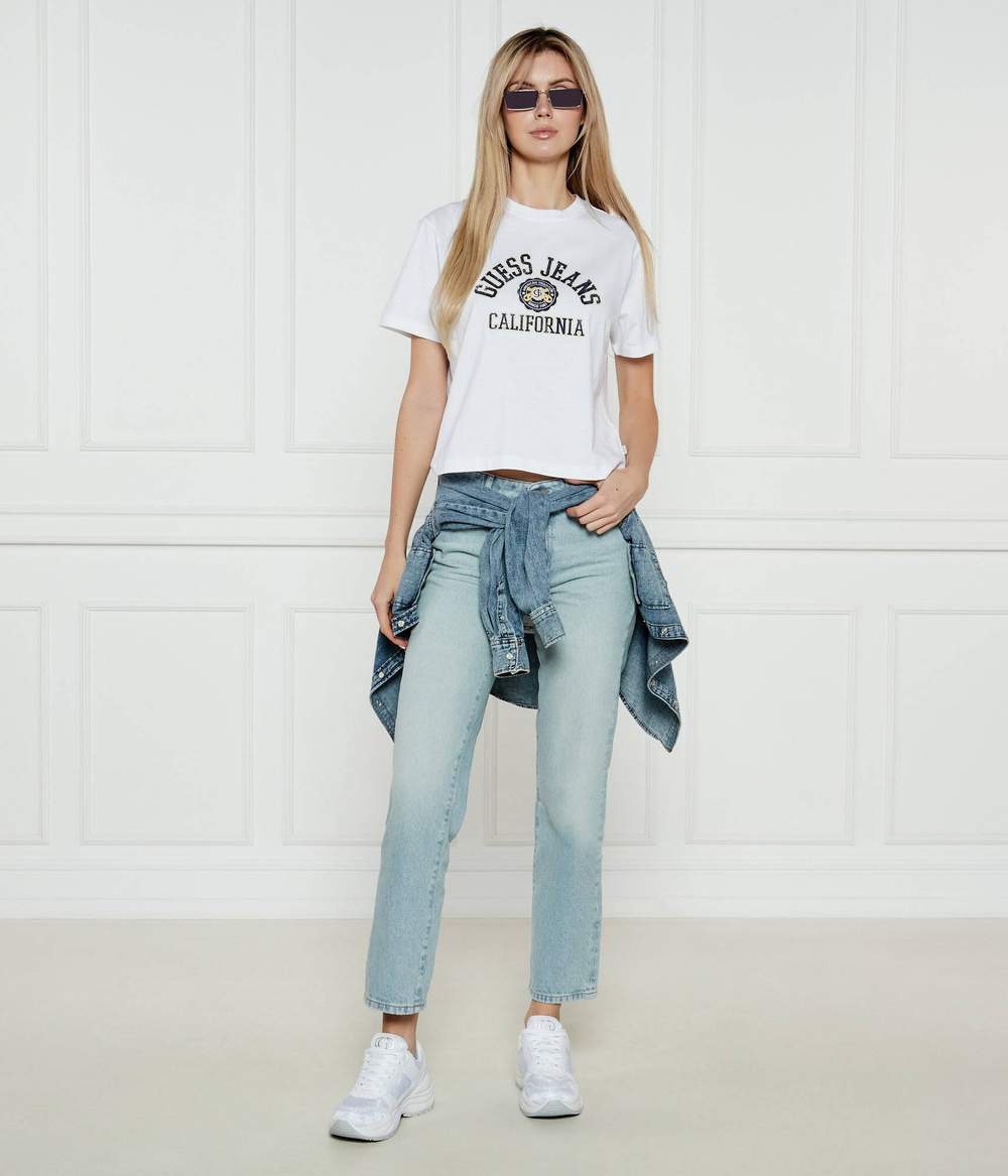 Футболка Guess Jeans - белый(W5RI43 K8HM0)