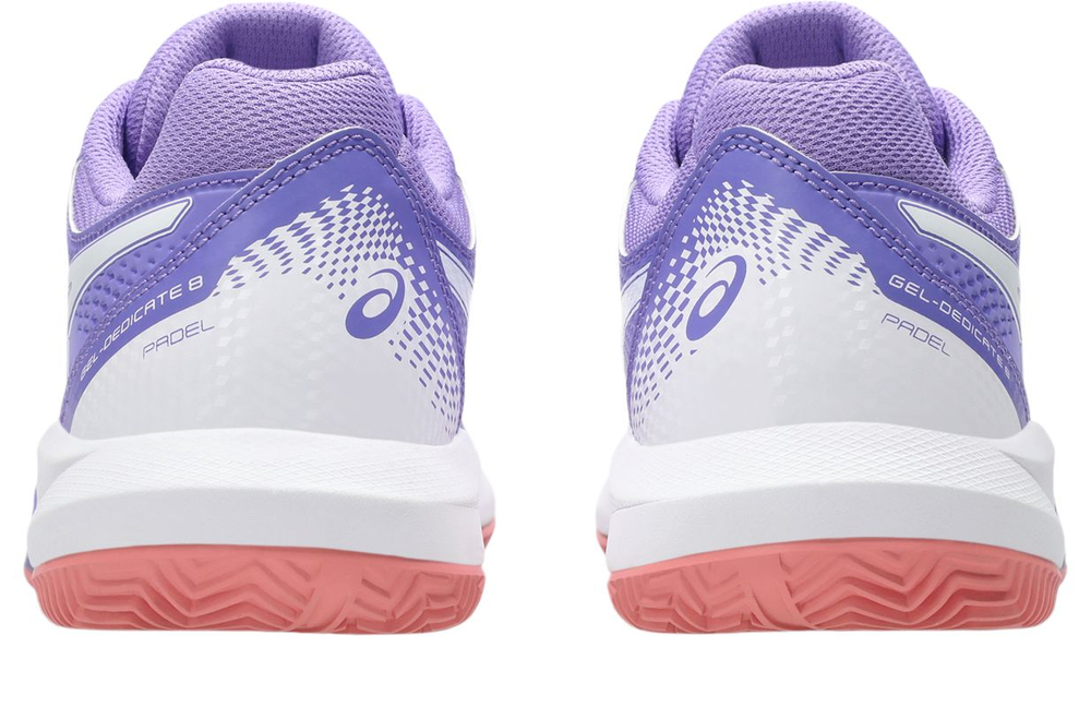 Женские кроссовки для Падел Asics Gel-Dedicate 8 Padel - amethyst/white
