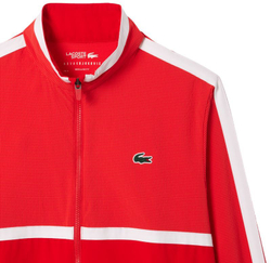 Мужской теннисный костюм Lacoste Sport x Novak Djokovic Sportsuit - красный
