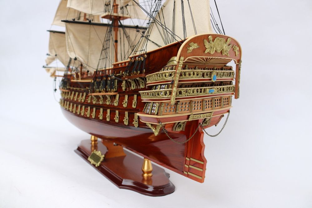 Van Der Heijden Модель парусника Royal Louis, Франция