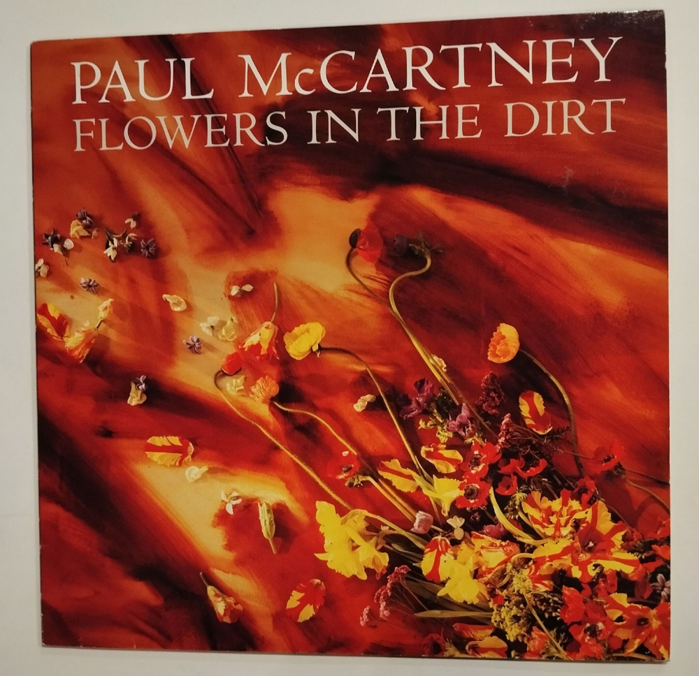 Винтажная виниловая пластинка LP Paul McCartney Flowers In The Dirt (Germany 1989)