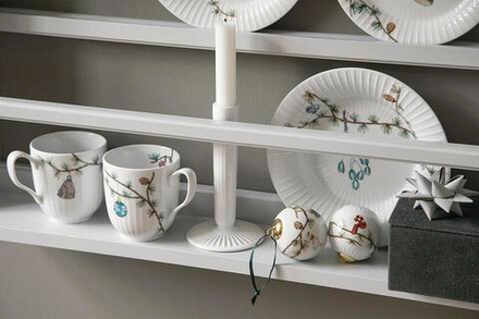 Тарелка глубокая K hler Hammersh i Christmas, фарфор, 21 см