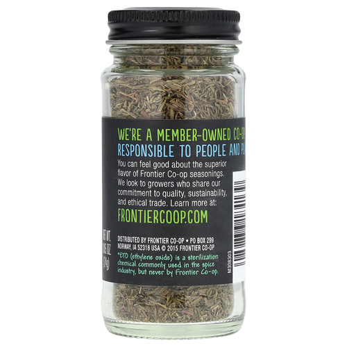 Frontier Co-op, Листья чабреца, необычного сорта, французского типа, 24 г (0,85 унции)