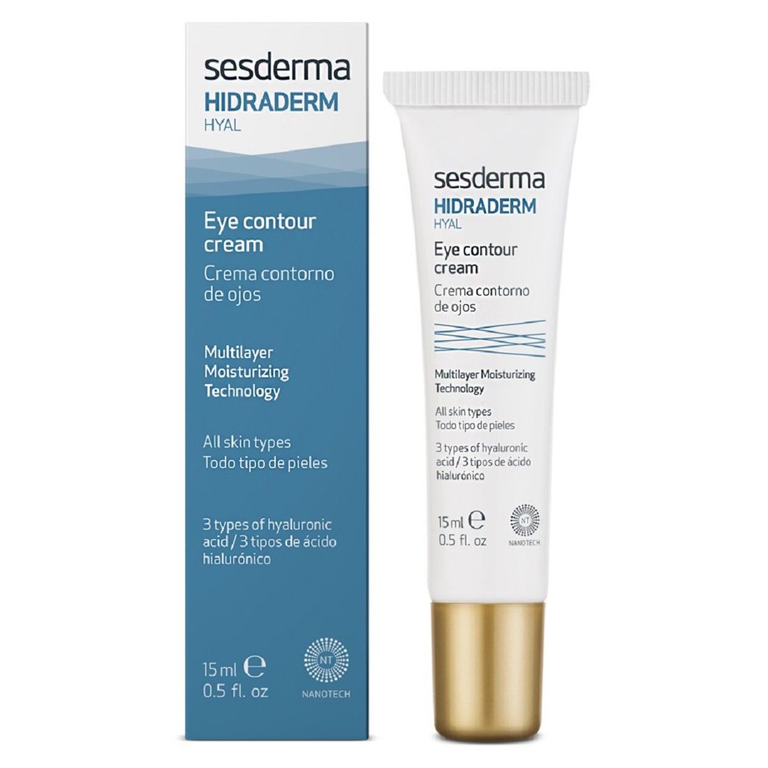Крем-контур для век SESDERMA Hidraderm Hyal Eye Contour Cream 15мл