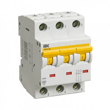 Выключатель автоматический ( автомат ) 3П IEK