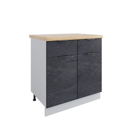 Кухня Модуль С2ЯШ 800 Фенис Арт Сталь