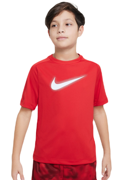 Футболка для мальчика теннисная Nike Dri-Fit Multi+ Top - красный