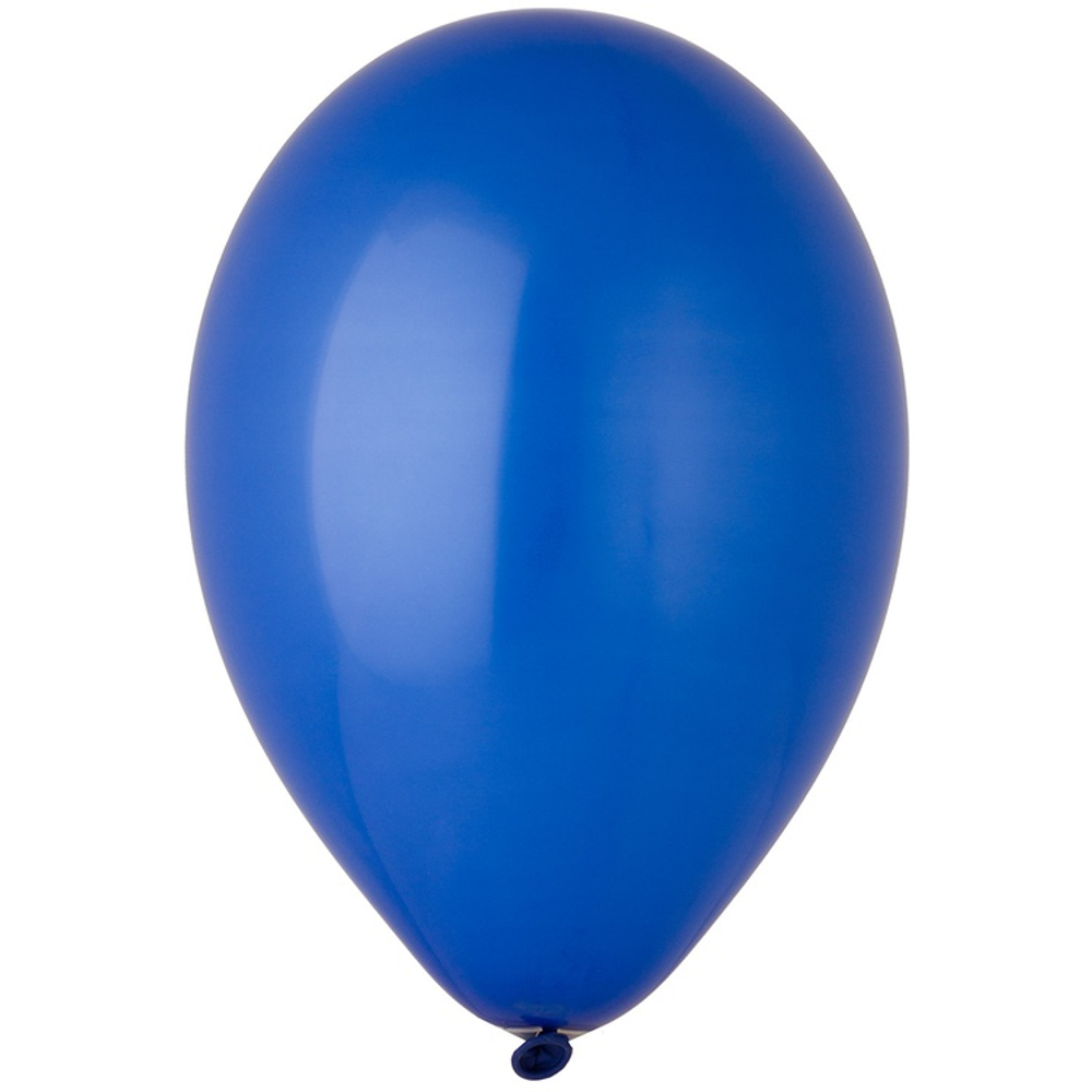 Шар латексный Пастель 25 см (Синий)