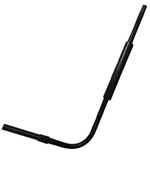 Цокольный ввод газопровода Г-образный в ВУС изоляции 32*25 (1,0х2,0), с футл. d 57 (L=0,8)