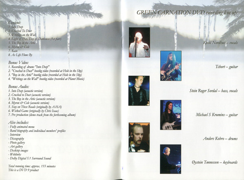 Green Carnation / Alive And Well... In Krakow (RU)(DVD)