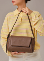 Кожаная сумка Nova DBR 31391 коричневый какао