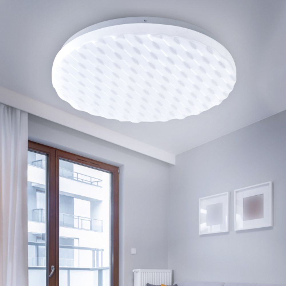 Светильник потолочный светодиодный ЭРА Slim без ДУ SPB-6 24-6K 6.5K