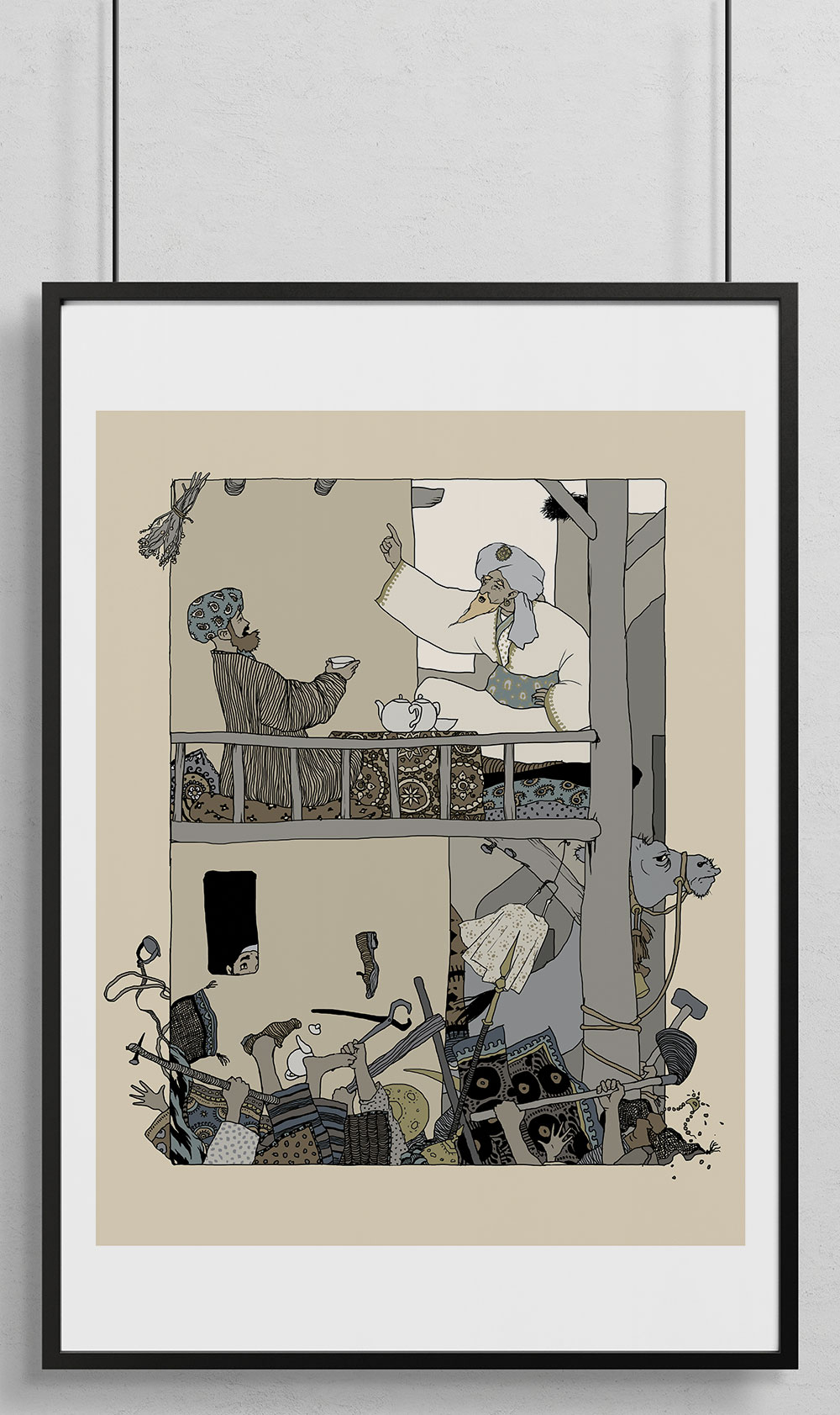 Постеры с иллюстрациями А. Дмитриева и И. Олейникова