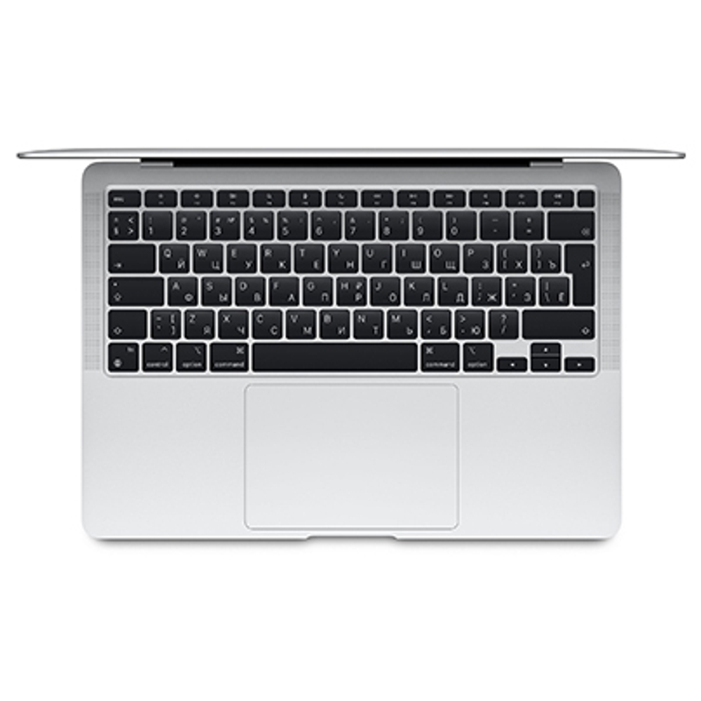 Apple MacBook Air 13" (M1, 8C CPU, 8C GPU, 2020) 8/256Gb SSD (MGN93) Silver, серебристый