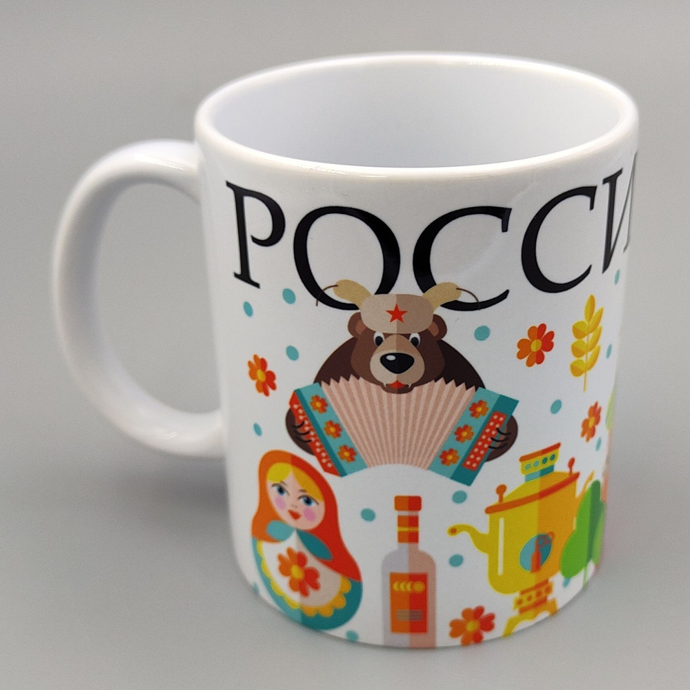 Кружка ТМ Ларец, Россия, День России, 330мл, 1шт