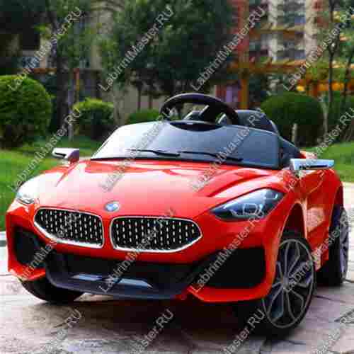 Детский электромобиль "BMW Z4" красный