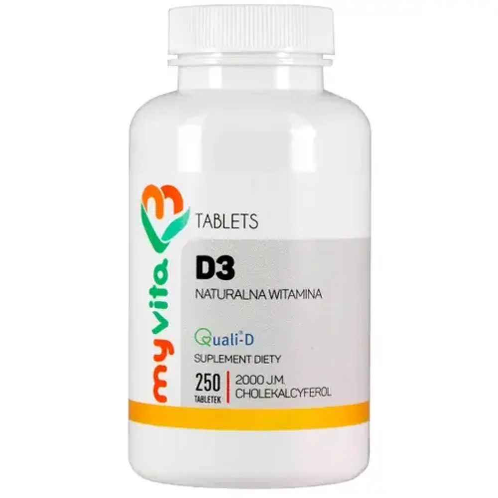 MyVita Витамин D3 2000 - 250 таблеток