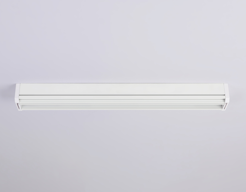 Шинопровод встраиваемый в натяжной потолок Magnetic 220V GL1023 WH белый IP20 2000*64.5*51 (демпфер,  заглушки в комплекте)