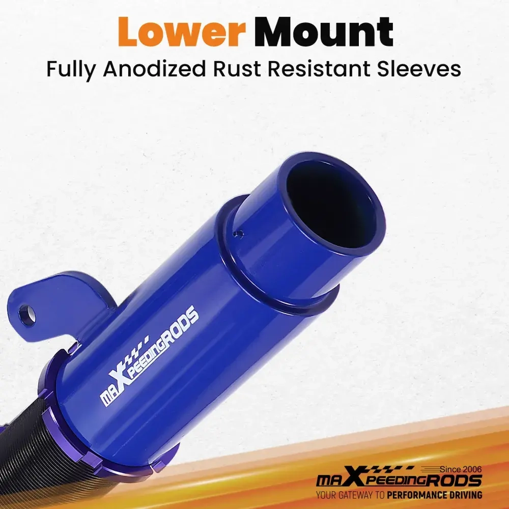 Maxpeedingrods Shock Absorbers Height Adjustble Coilovers Kit подходит для автомобиля BMW E46 3 Series 1998-2005 lowering kit